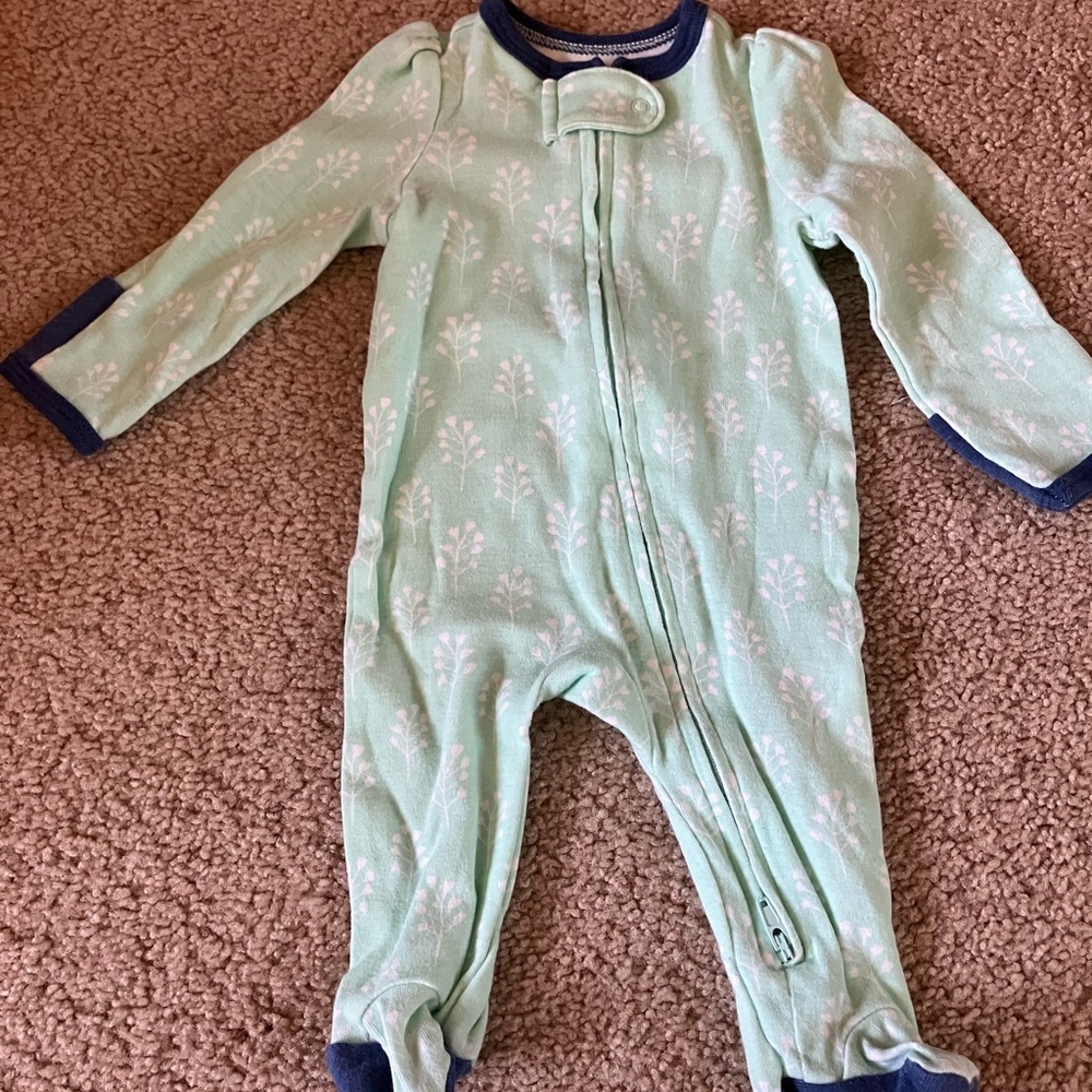 Mint Green Baby One Piece